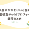 青木益未 かわいい 熱愛彼氏 wikiプロフィール 経歴