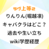 ラヴ上等2 りんりん 堀越凛 キャバクラ どこ 過去 生い立ちwiki 学歴 経歴
